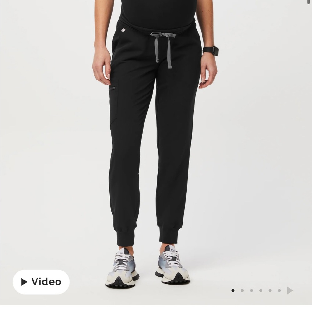 Figs Charcoal Jogger Pants maternity